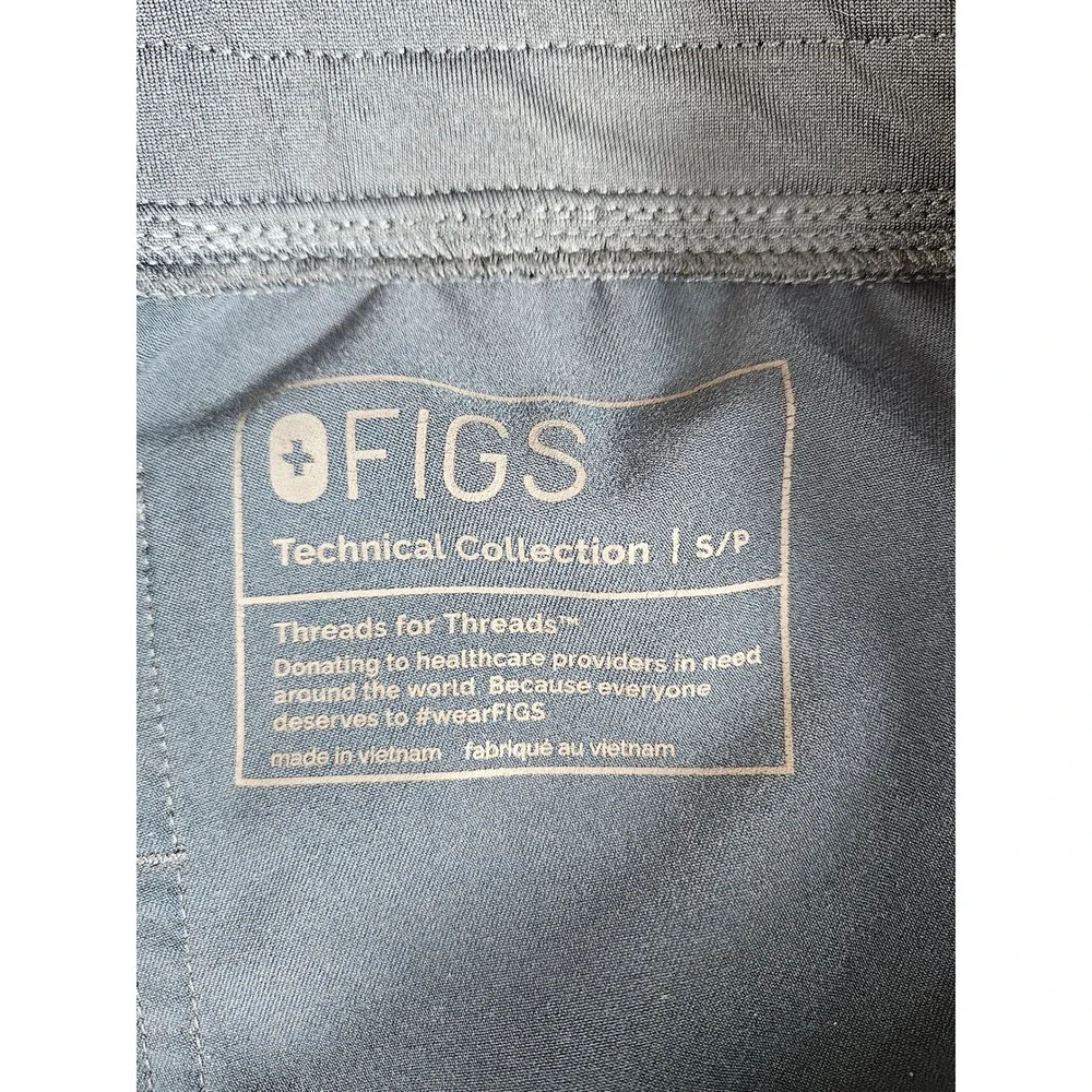 FIGS Technical Collection Navy Blue Scrub Jogger Pants Womens Small S/P